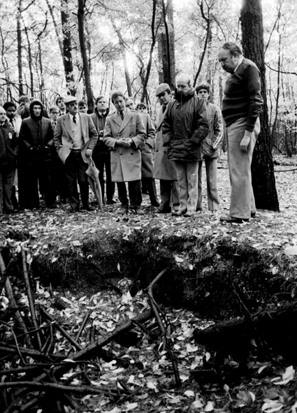 Trenches where Radio Comms were poor