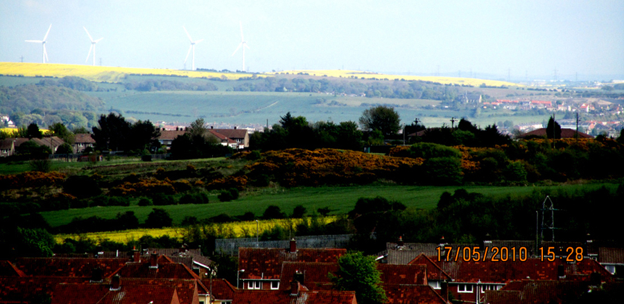 Overlooking Durham (Pelton Fell)