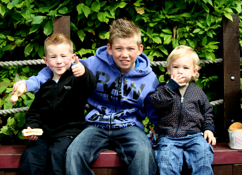 Ollie, Josh (Half Brother) & Archie